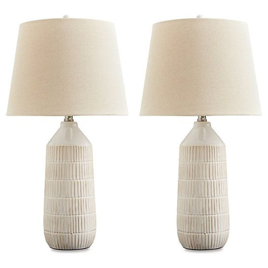 Signature Design by Ashley® Willport Ceramic Table Lamp (2/CN).