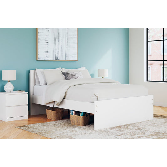 Signature Design by Ashley® Onita  Panel Platform Bed at   Contempo Furniture  Contempo Furniture Onita  Panel Platform Bed Signature Design by Ashley®.