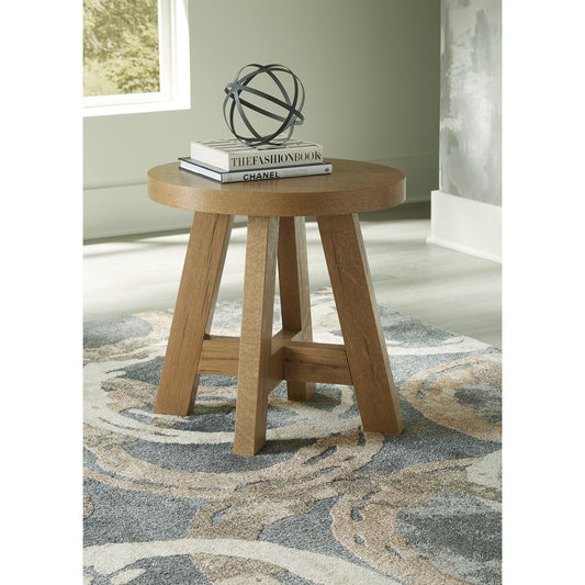 Signature Design by Ashley® Brinstead Oval End Table.