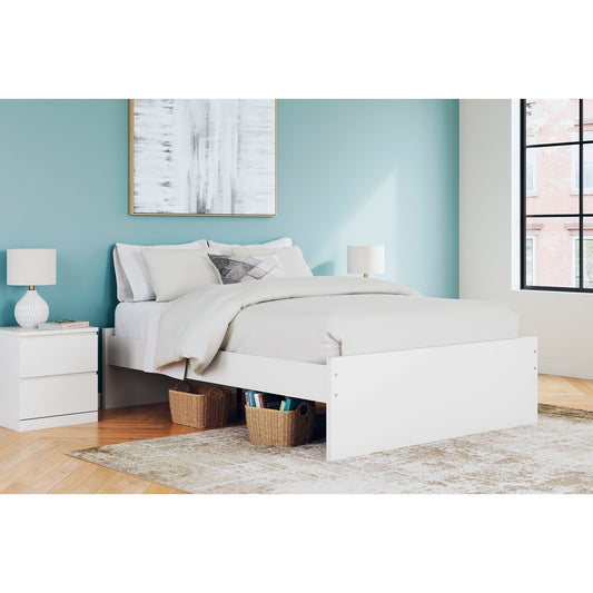 Signature Design by Ashley® Onita  Platform Bed at   Contempo Furniture  Contempo Furniture Onita  Platform Bed Signature Design by Ashley®.