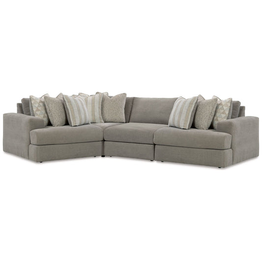 Signature Design by Ashley® Avaliyah 4-Piece Sectional at   Contempo Furniture  Contempo Furniture Avaliyah 4-Piece Sectional Signature Design by Ashley®.