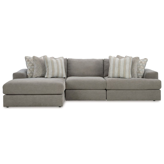 Signature Design by Ashley® Avaliyah 3-Piece Sectional with Chaise at   Contempo Furniture  Contempo Furniture Avaliyah 3-Piece Sectional with Chaise Signature Design by Ashley®.