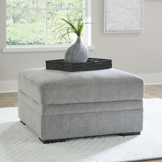 Signature Design by Ashley® Casselbury Ottoman With Storage at   Contempo Furniture  Contempo Furniture Casselbury Ottoman With Storage Signature Design by Ashley®.