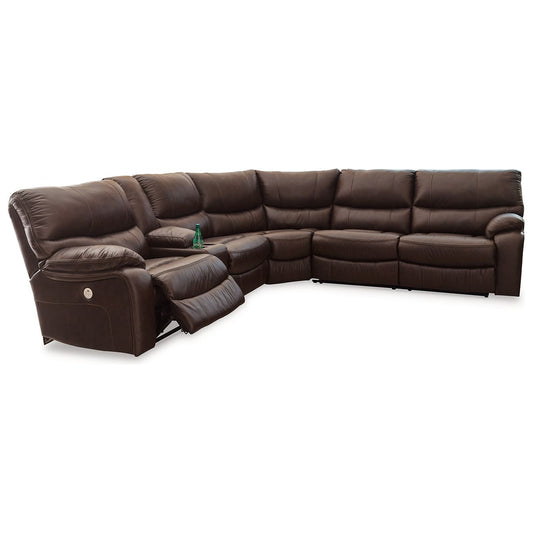 Signature Design by Ashley® Family Circle 3-Piece Power Reclining Sectional at   Contempo Furniture  Contempo Furniture Family Circle 3-Piece Power Reclining Sectional Signature Design by Ashley®.