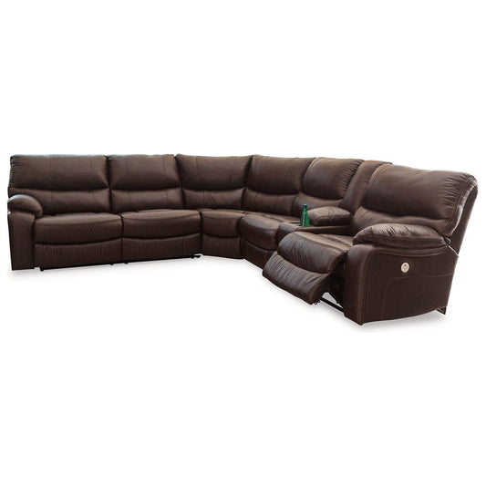 Signature Design by Ashley® Family Circle 3-Piece Power Reclining Sectional at   Contempo Furniture  Contempo Furniture Family Circle 3-Piece Power Reclining Sectional Signature Design by Ashley®.