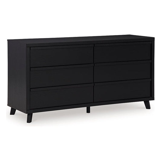 Signature Design by Ashley® Danziar Six Drawer Dresser at   Contempo Furniture  Contempo Furniture Danziar Six Drawer Dresser Signature Design by Ashley®.