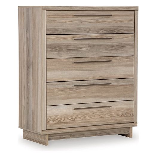 Signature Design by Ashley® Hasbrick Five Drawer Wide Chest at   Contempo Furniture  Contempo Furniture Hasbrick Five Drawer Wide Chest Signature Design by Ashley®.