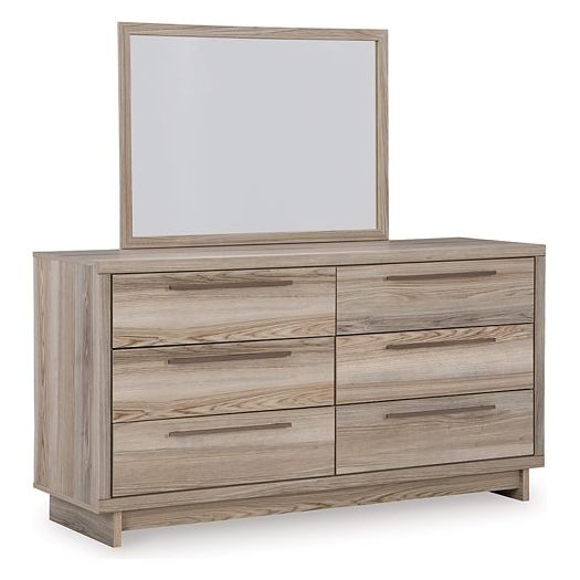 Signature Design by Ashley® Hasbrick Dresser and Mirror at   Contempo Furniture  Contempo Furniture Hasbrick Dresser and Mirror Signature Design by Ashley®.