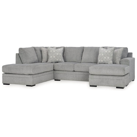 Signature Design by Ashley® Casselbury 2-Piece Sectional with Chaise at   Contempo Furniture  Contempo Furniture Casselbury 2-Piece Sectional with Chaise Signature Design by Ashley®.