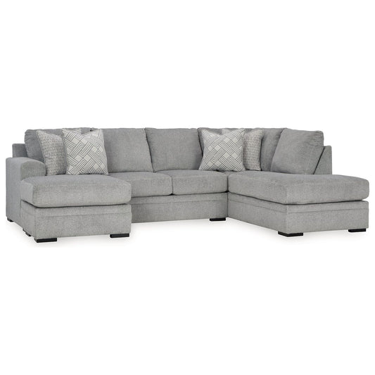 Signature Design by Ashley® Casselbury 2-Piece Sectional with Chaise at   Contempo Furniture  Contempo Furniture Casselbury 2-Piece Sectional with Chaise Signature Design by Ashley®.