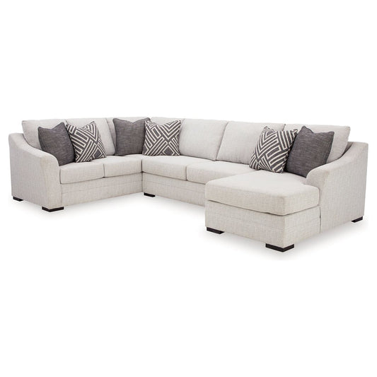 Benchcraft® Koralynn 3-Piece Sectional with Chaise at   Contempo Furniture  Contempo Furniture Koralynn 3-Piece Sectional with Chaise Benchcraft®.