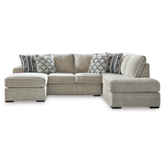 Benchcraft® Calnita 2-Piece Sectional with Chaise at   Contempo Furniture  Contempo Furniture Calnita 2-Piece Sectional with Chaise Benchcraft®.