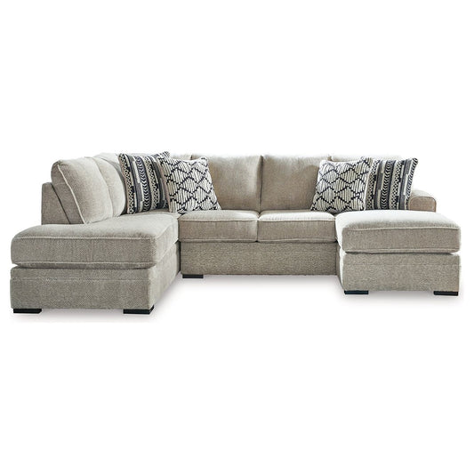 Benchcraft® Calnita 2-Piece Sectional with Chaise at   Contempo Furniture  Contempo Furniture Calnita 2-Piece Sectional with Chaise Benchcraft®.