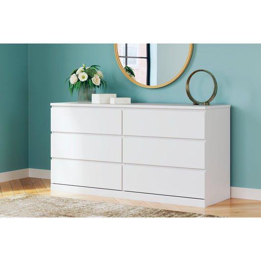 Signature Design by Ashley® Onita Six Drawer Dresser at   Contempo Furniture  Contempo Furniture Onita Six Drawer Dresser Signature Design by Ashley®.