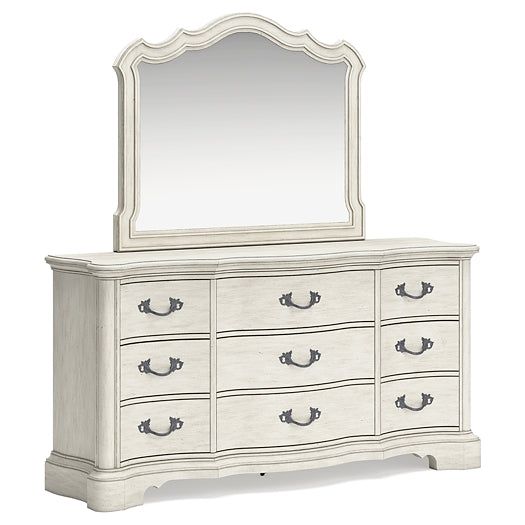 Signature Design by Ashley® Arlendyne Dresser and Mirror at   Contempo Furniture  Contempo Furniture Arlendyne Dresser and Mirror Signature Design by Ashley®.