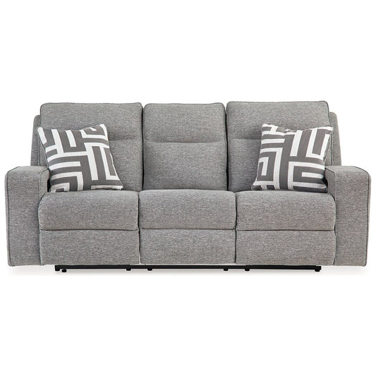 Signature Design by Ashley® Biscoe PWR REC Sofa with ADJ Headrest at   Contempo Furniture  Contempo Furniture Biscoe PWR REC Sofa with ADJ Headrest Signature Design by Ashley®.