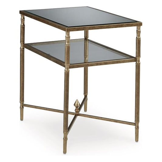 Signature Design by Ashley® Cloverty Rectangular End Table.