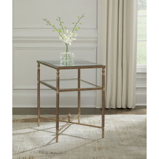 Signature Design by Ashley® Cloverty Rectangular End Table.