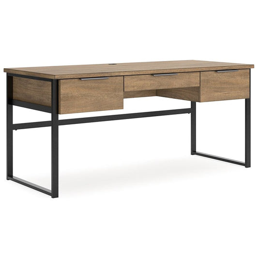 Signature Design by Ashley® Montia Home Office Desk at   Contempo Furniture  Contempo Furniture Montia Home Office Desk Signature Design by Ashley®.