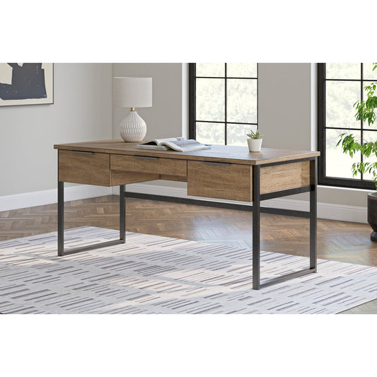 Signature Design by Ashley® Montia Home Office Desk at   Contempo Furniture  Contempo Furniture Montia Home Office Desk Signature Design by Ashley®.