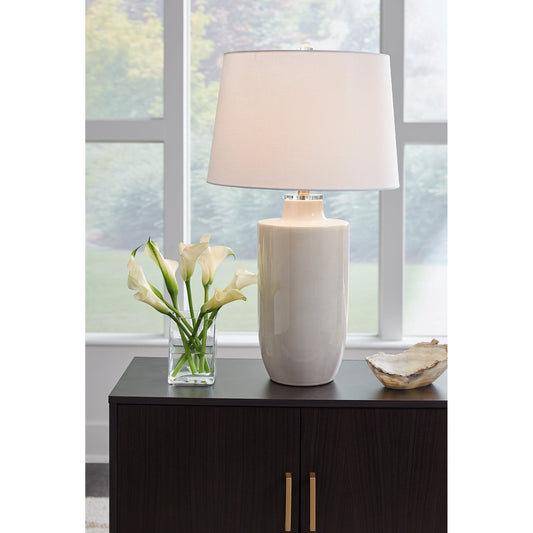 Signature Design by Ashley® Cylener Ceramic Table Lamp (1/CN).