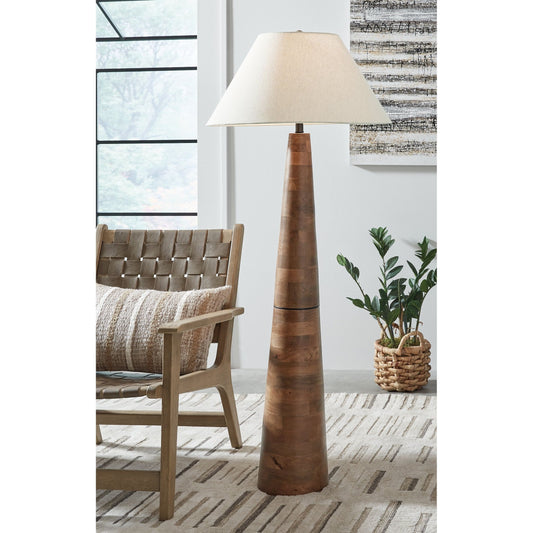 Signature Design by Ashley® Danset Wood Floor Lamp (1/CN).