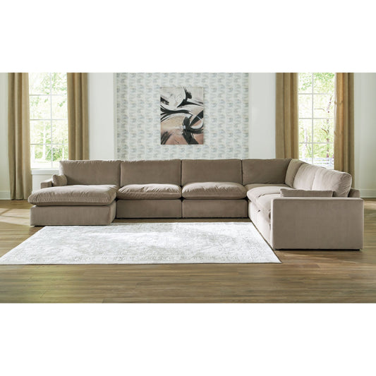 Signature Design by Ashley® Sophie 6-Piece Sectional with Chaise at   Contempo Furniture  Contempo Furniture Sophie 6-Piece Sectional with Chaise Signature Design by Ashley®.