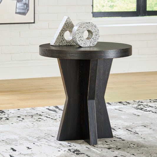 Signature Design by Ashley® Galliden Round End Table.