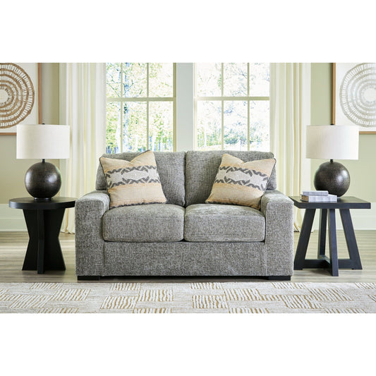 Signature Design by Ashley® Dunmor Loveseat at   Contempo Furniture  Contempo Furniture Dunmor Loveseat Signature Design by Ashley®.