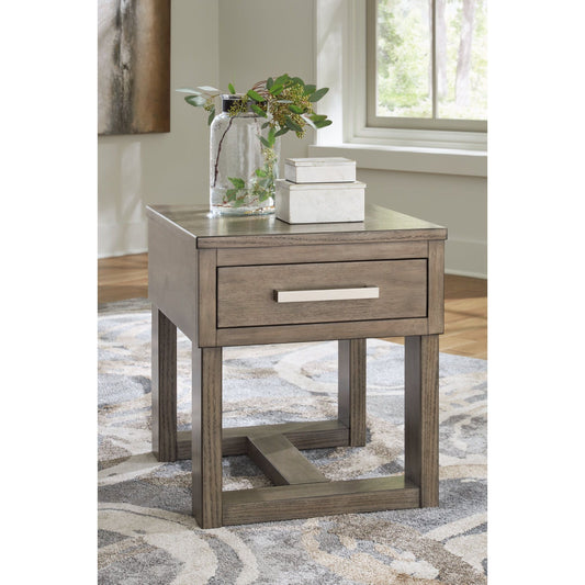 Signature Design by Ashley® Loyaska Rectangular End Table.