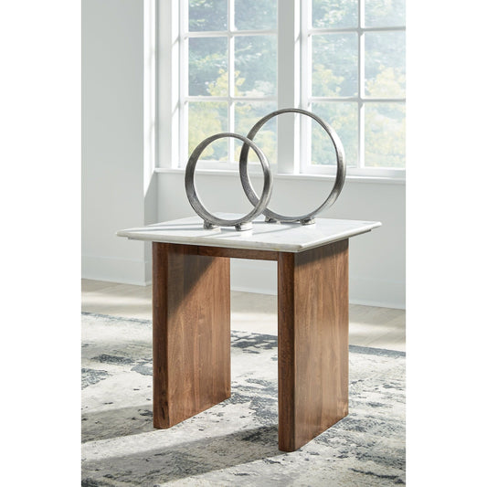 Signature Design by Ashley® Isanti Rectangular End Table.