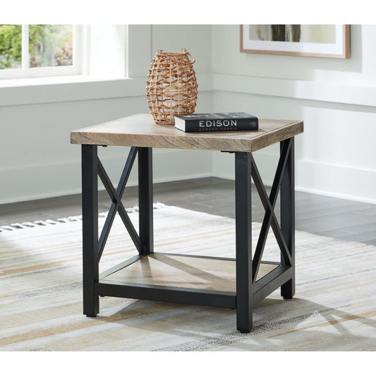 Signature Design by Ashley® Bristenfort Rectangular End Table.