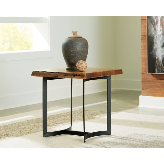 Signature Design by Ashley® Fortmaine Rectangular End Table.