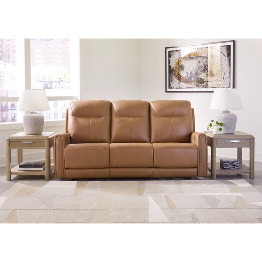 Signature Design by Ashley® Tryanny PWR REC Sofa with ADJ Headrest at   Contempo Furniture  Contempo Furniture Tryanny PWR REC Sofa with ADJ Headrest Signature Design by Ashley®.