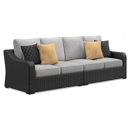 Signature Design by Ashley® Beachcroft RAF/LAF Loveseat w/CUSH (2/CN) at   Contempo Furniture  Contempo Furniture Beachcroft RAF/LAF Loveseat w/CUSH (2/CN) Signature Design by Ashley®.