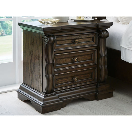 Signature Design by Ashley® Maylee Three Drawer Night Stand at   Contempo Furniture  Contempo Furniture Maylee Three Drawer Night Stand Signature Design by Ashley®.