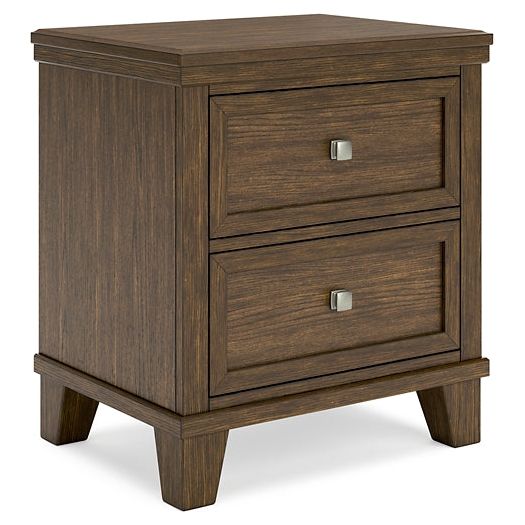 Benchcraft® Shawbeck Two Drawer Night Stand at   Contempo Furniture  Contempo Furniture Shawbeck Two Drawer Night Stand Benchcraft®.