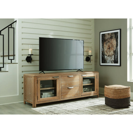 Signature Design by Ashley® Rencott Extra Large TV Stand at   Contempo Furniture  Contempo Furniture Rencott Extra Large TV Stand Signature Design by Ashley®.