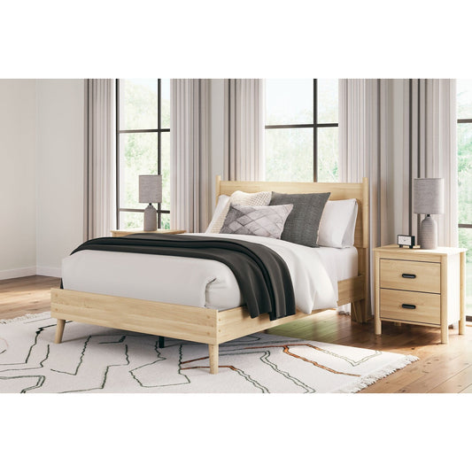 Signature Design by Ashley® Cabinella  Platform Panel Bed at   Contempo Furniture  Contempo Furniture Cabinella  Platform Panel Bed Signature Design by Ashley®.