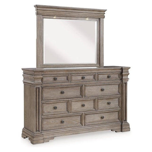 Signature Design by Ashley® Blairhurst Dresser and Mirror at   Contempo Furniture  Contempo Furniture Blairhurst Dresser and Mirror Signature Design by Ashley®.