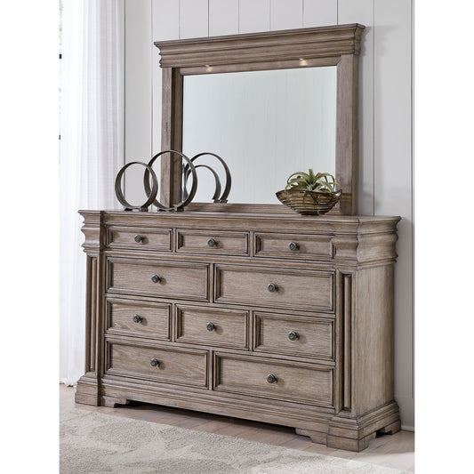 Signature Design by Ashley® Blairhurst Dresser and Mirror at   Contempo Furniture  Contempo Furniture Blairhurst Dresser and Mirror Signature Design by Ashley®.