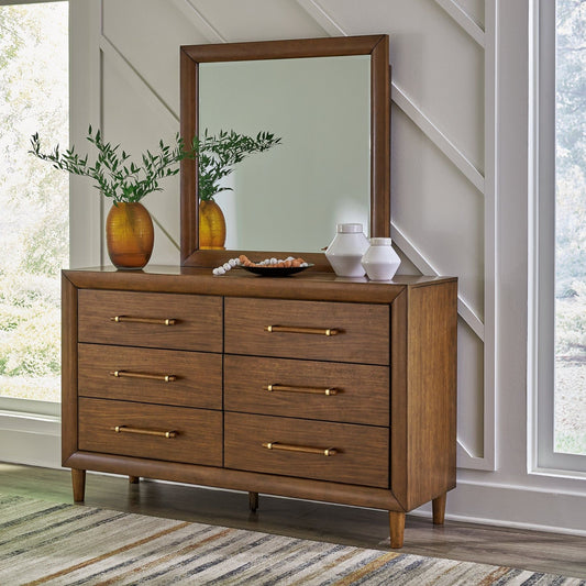 Signature Design by Ashley® Lyncott Dresser and Mirror at   Contempo Furniture  Contempo Furniture Lyncott Dresser and Mirror Signature Design by Ashley®.