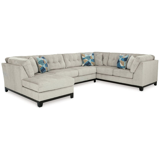 Benchcraft® Maxon Place 3-Piece Sectional with Chaise at   Contempo Furniture  Contempo Furniture Maxon Place 3-Piece Sectional with Chaise Benchcraft®.