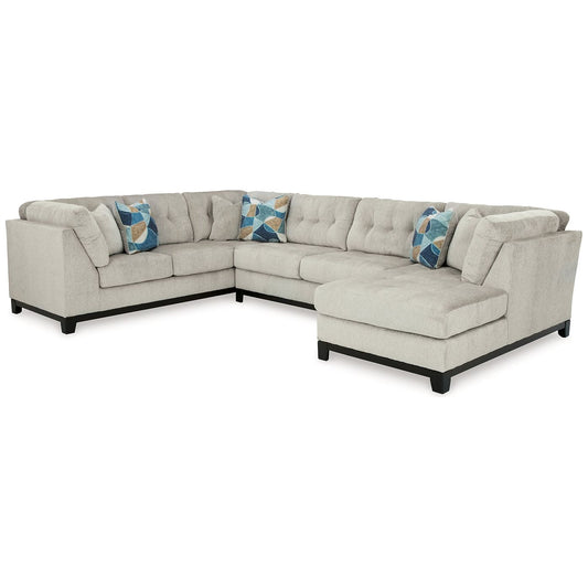 Benchcraft® Maxon Place 3-Piece Sectional with Chaise at   Contempo Furniture  Contempo Furniture Maxon Place 3-Piece Sectional with Chaise Benchcraft®.