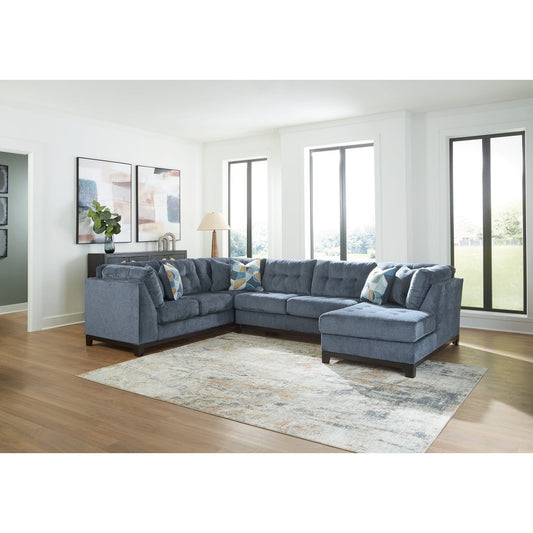 Benchcraft® Maxon Place 3-Piece Sectional with Chaise at   Contempo Furniture  Contempo Furniture Maxon Place 3-Piece Sectional with Chaise Benchcraft®.