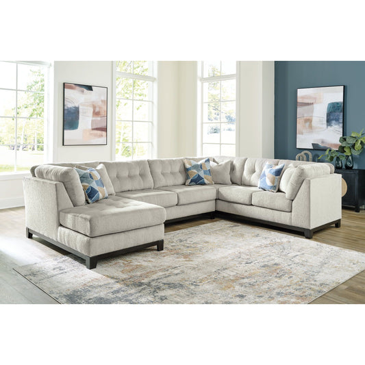 Benchcraft® Maxon Place 3-Piece Sectional with Chaise at   Contempo Furniture  Contempo Furniture Maxon Place 3-Piece Sectional with Chaise Benchcraft®.