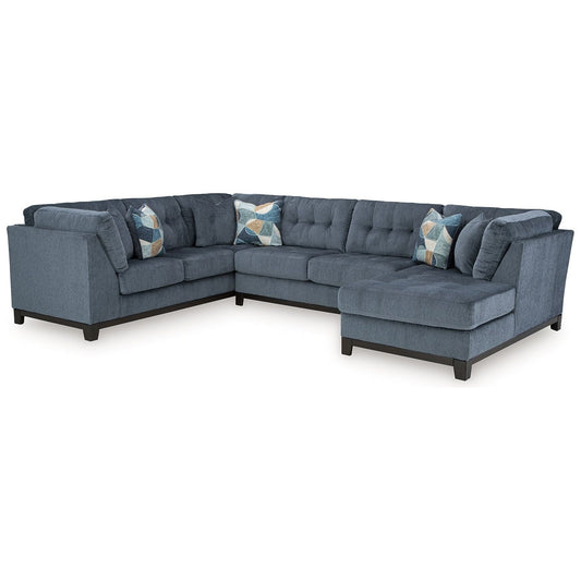 Benchcraft® Maxon Place 3-Piece Sectional with Chaise at   Contempo Furniture  Contempo Furniture Maxon Place 3-Piece Sectional with Chaise Benchcraft®.