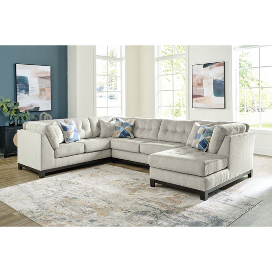 Benchcraft® Maxon Place 3-Piece Sectional with Chaise at   Contempo Furniture  Contempo Furniture Maxon Place 3-Piece Sectional with Chaise Benchcraft®.