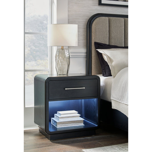 Signature Design by Ashley® Rowanbeck One Drawer Night Stand at   Contempo Furniture  Contempo Furniture Rowanbeck One Drawer Night Stand Signature Design by Ashley®.