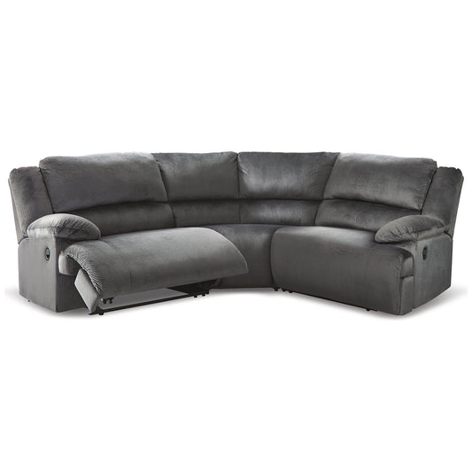 Signature Design by Ashley® Clonmel 4-Piece Sectional Sofa at   Contempo Furniture  Contempo Furniture Clonmel 4-Piece Sectional Sofa Signature Design by Ashley®.